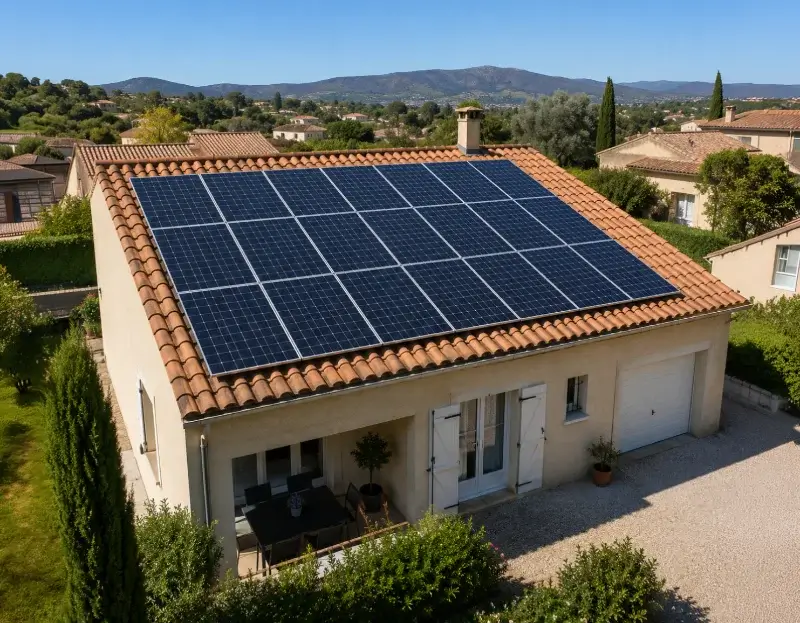 Prime à l'autoconsommation panneaux solaires Péron — aide financière de l'État